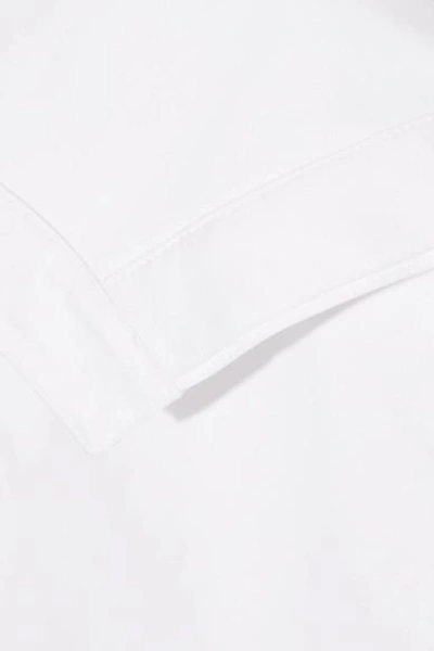 Shop Jason Wu Asymmetric Cotton-poplin Top