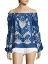 ALICE MCCALL Diamond Dancer My Sweet Lord Off-The-Shoulder Top