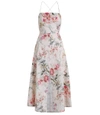 ZIMMERMANN Cream Floral 'Mercer' Sun Dress,210000016337