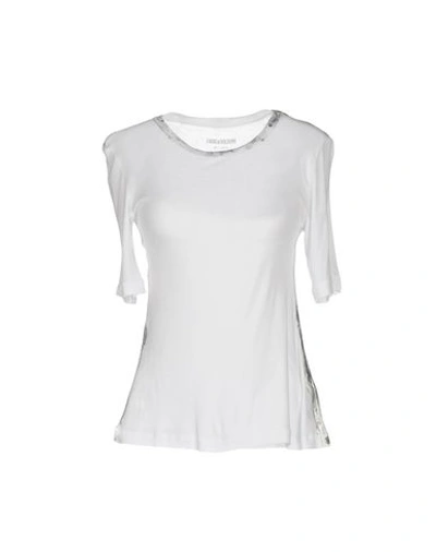 Zadig & Voltaire T-shirt In White