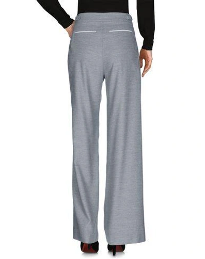 Shop Karl Lagerfeld Casual Pants In Light Grey