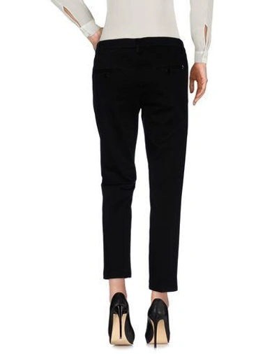 Shop Dondup Casual Pants In Black