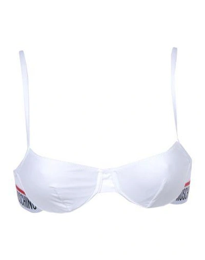 Shop Moschino Underwear Bras In White
