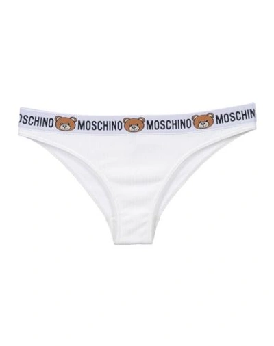 Moschino Underwear Brief In White