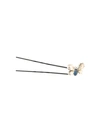 MAISON MICHEL embellished hair pin,GLASS52%