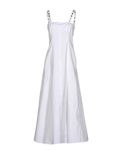 Shop Rosie Assoulin Long Dress In White