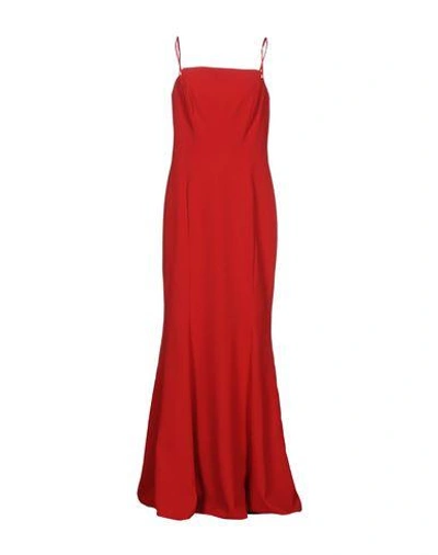 Jill Stuart Long Dresses In Red