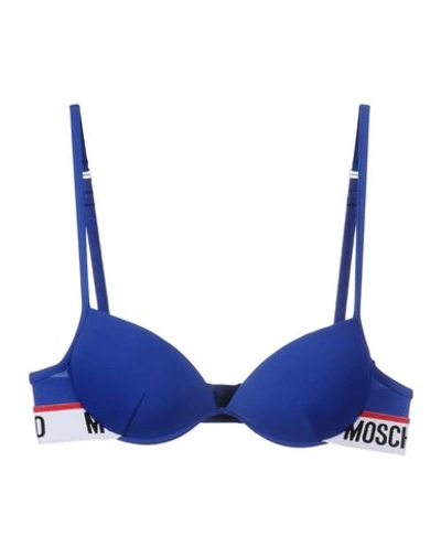 Moschino Underwear Bras In Blue