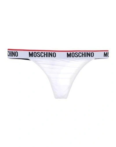 Moschino Underwear G-string In White