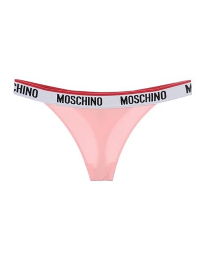 Moschino Underwear G-string In Pink