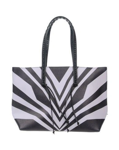 Elena Ghisellini Handbag In Light Grey