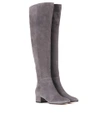 GIANVITO ROSSI Rolling Mid suede over-the-knee boots