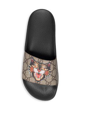 gucci cat sliders