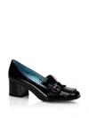 GUCCI Marmont GG Patent Leather Loafer Pumps