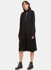 ELLERY HOLY UNHOLY VARIEGATED GOLD BUTTON DRESS