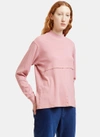 ECKHAUS LATTA Women’s Lapped Rib Sweater in Pink