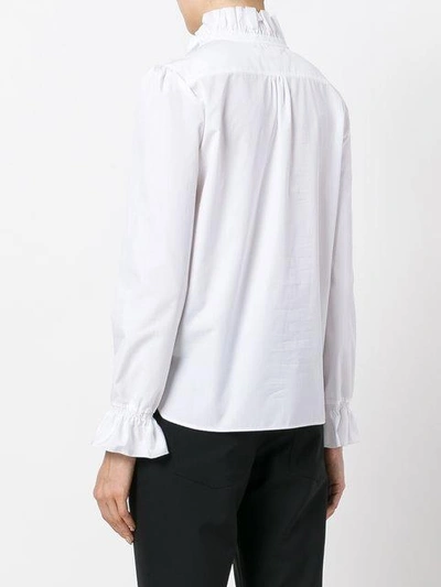Shop See By Chloé Pie Crust Collar Smocked Blouse