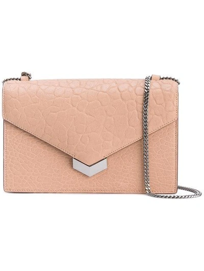 Shop Jimmy Choo 'leila' Crossbody Bag In Pink