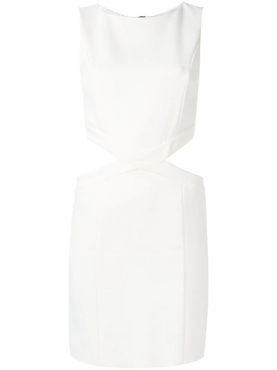 Pierre Balmain Sleeveless Cutout Mini Dress