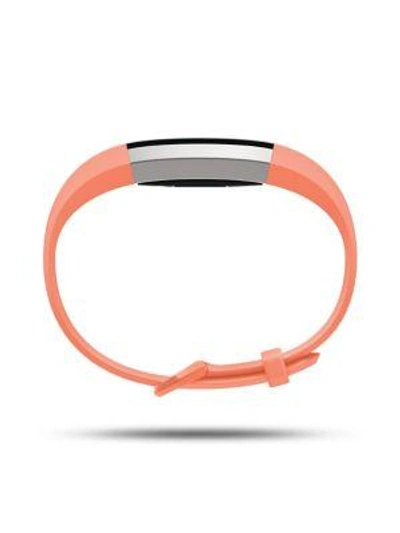 Shop Fitbit Alta Hr Heart Rate And Fitness Wristband Smart Watch In Coral