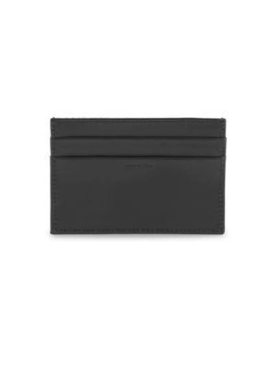Shop Paul Smith Leather Credit Card Holder In Multi