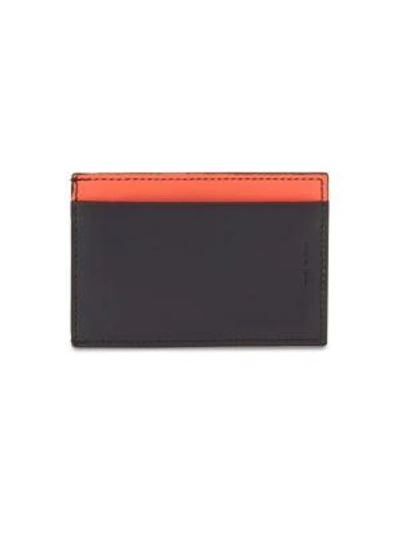 Shop Paul Smith Colorblock Card Holder In Multi