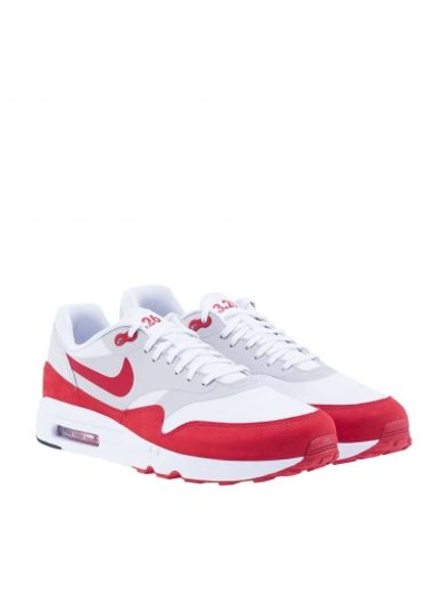 Shop Nike Air Max 1 Ultra 2.0 Sneakers In White/red