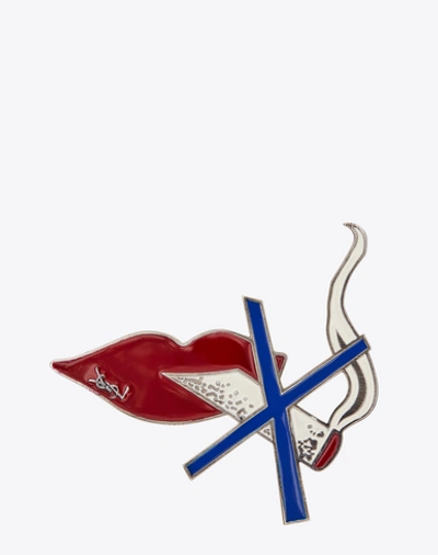Saint Laurent Bouche Brooch