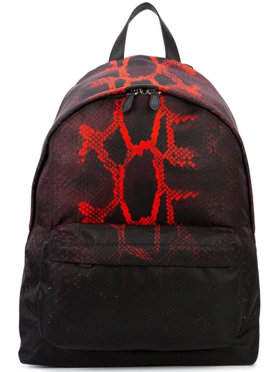 Givenchy - Snakeskin Print Backpack