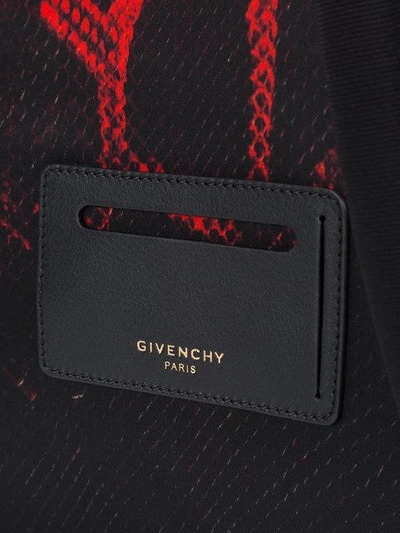 Shop Givenchy - Snakeskin Print Backpack