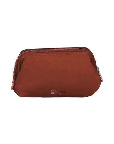 Shop Marc By Marc Jacobs Beauty Case In Brick Red