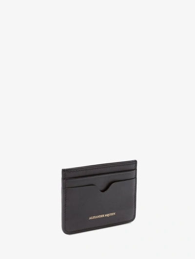 Shop Alexander Mcqueen Leather Card Holder