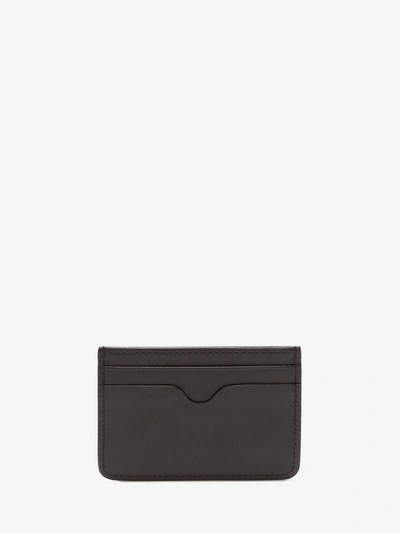 Shop Alexander Mcqueen Leather Card Holder