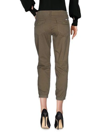 Shop Mother Casual Pants In Military Green