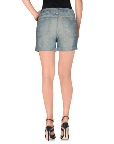 Shop Rag & Bone Woman Denim Shorts Blue Size 24 Cotton