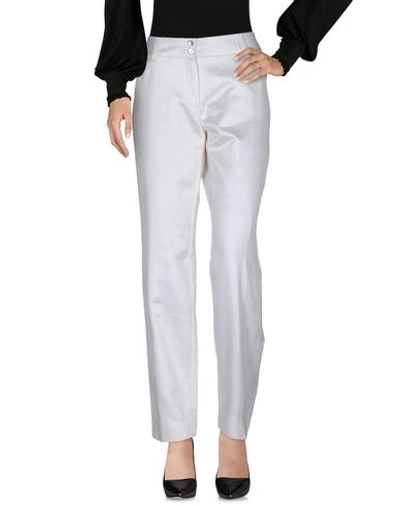 Dolce & Gabbana Casual Trousers In Ivory