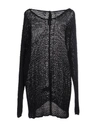 Isabel Benenato Sweaters In Black