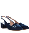 TABITHA SIMMONS EXCLUSIVE TO MYTHERESA.COM - INES VELVET SLING-BACK PUMPS,P00273741