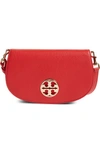 TORY BURCH JAMIE CONVERTIBLE LEATHER CLUTCH - RED,38782