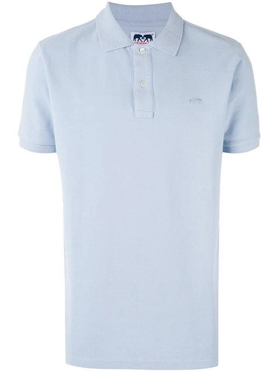 Shop Love Brand Polo Shirt - Blue