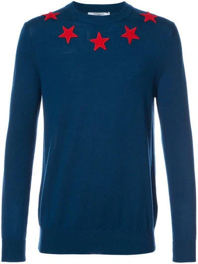 Shop Givenchy Star Appliqué Jumper