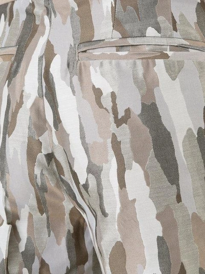 Shop Cerruti 1881 Camouflage Print Shorts In Multicolour