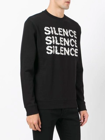 Shop Mcq By Alexander Mcqueen Silence Sweatshirt
