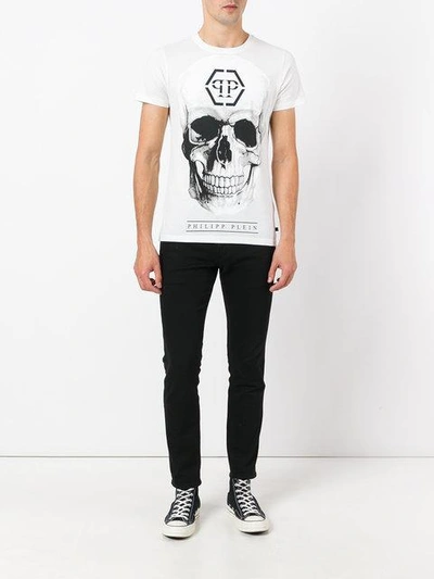 Shop Philipp Plein Skull T-shirt