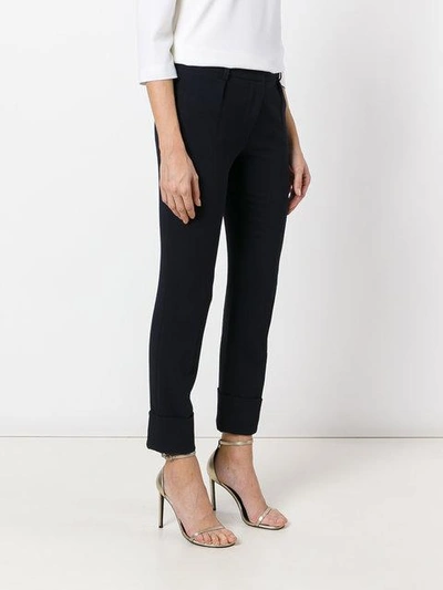 Shop Goat Cooper Trousers In Blue