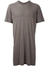 Rick Owens Long T-shirt In Neutrals