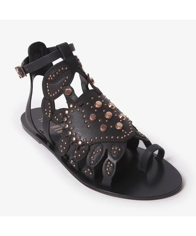 Ivy Kirzhner Women's Black Flat Sandal