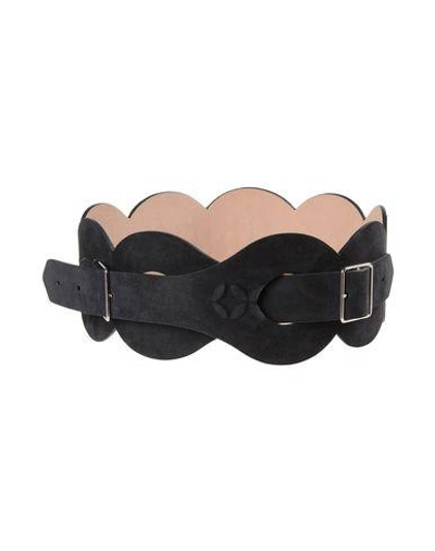 Shop Alaïa High-waist Belt In Black
