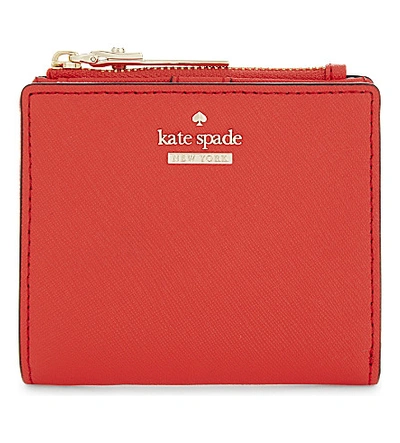 Kate Spade Cameron Street Adalyn Saffiano Leather Purse In Red