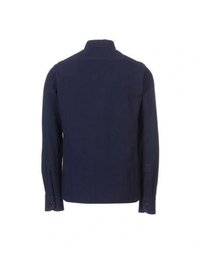 Shop Simon Miller Shirts In Dark Blue